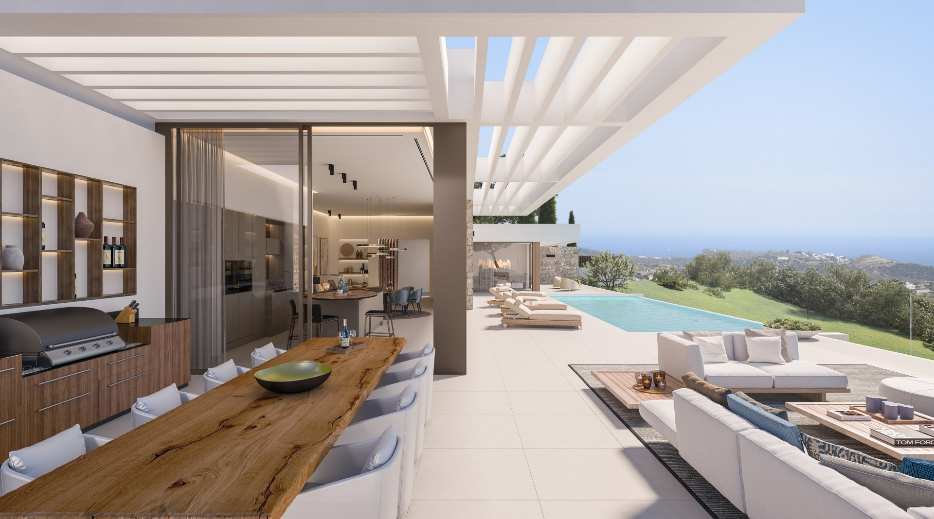 AVAILABLE FOR SALE – La Reserva de la Cala Golf: New build contemporary villas & plots with sea views for sale in Mijas Costa