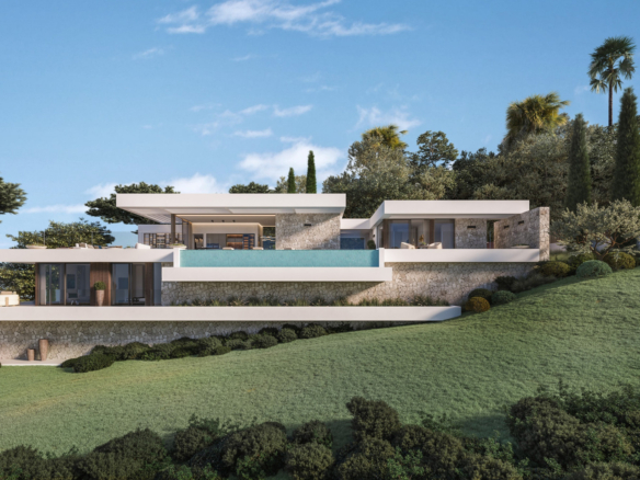AVAILABLE FOR SALE - La Reserva de la Cala Golf: New build contemporary villas with sea views for sale, Mijas, Spain