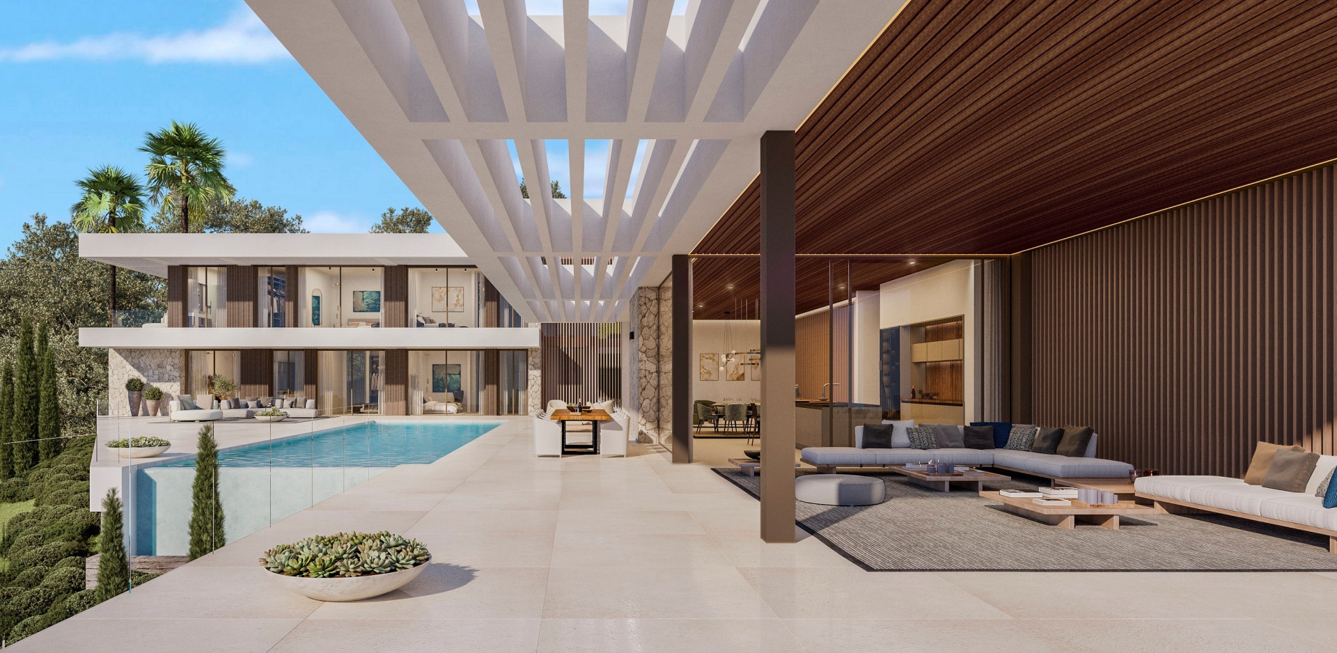 AVAILABLE FOR SALE – La Reserva de la Cala Golf: New build contemporary villas & plots with sea views for sale in Mijas Costa