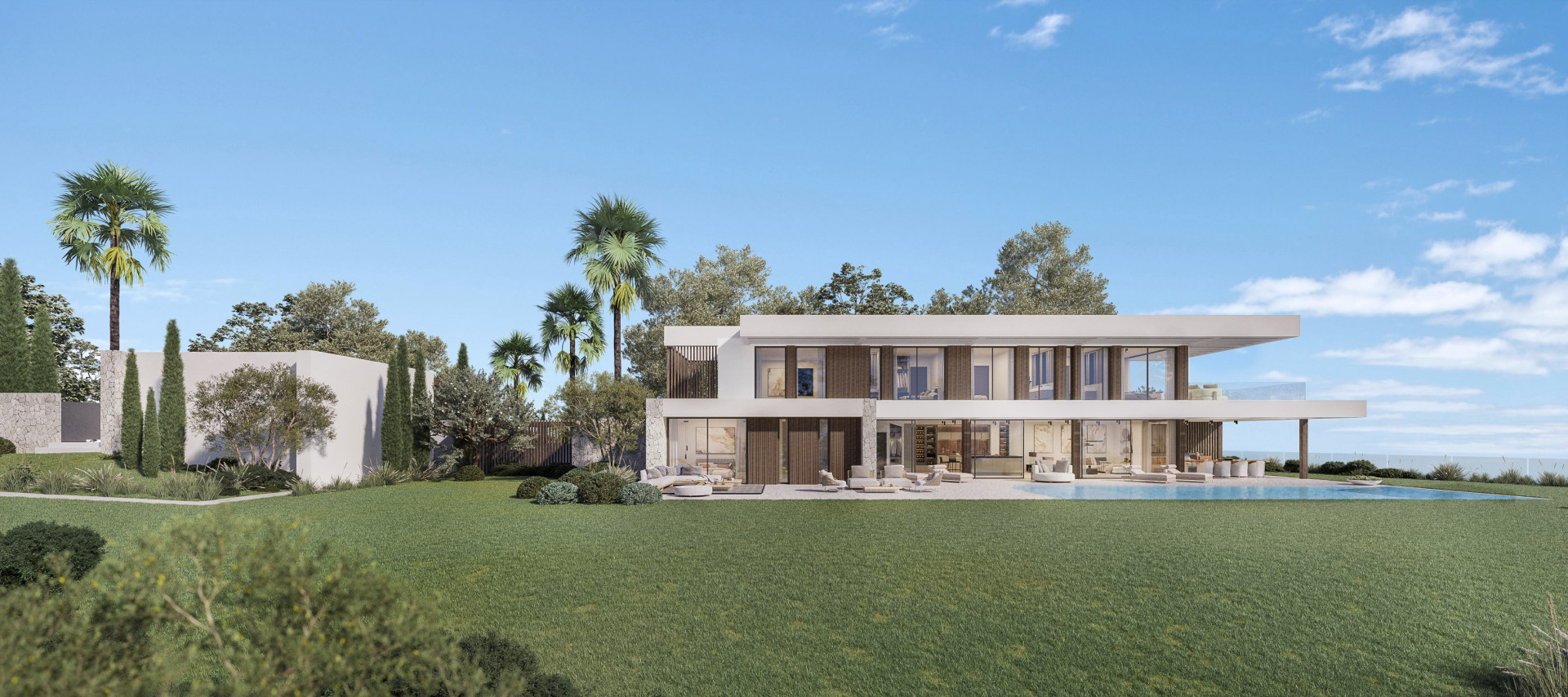 AVAILABLE FOR SALE – La Reserva de la Cala Golf: New build contemporary villas & plots with sea views for sale in Mijas Costa