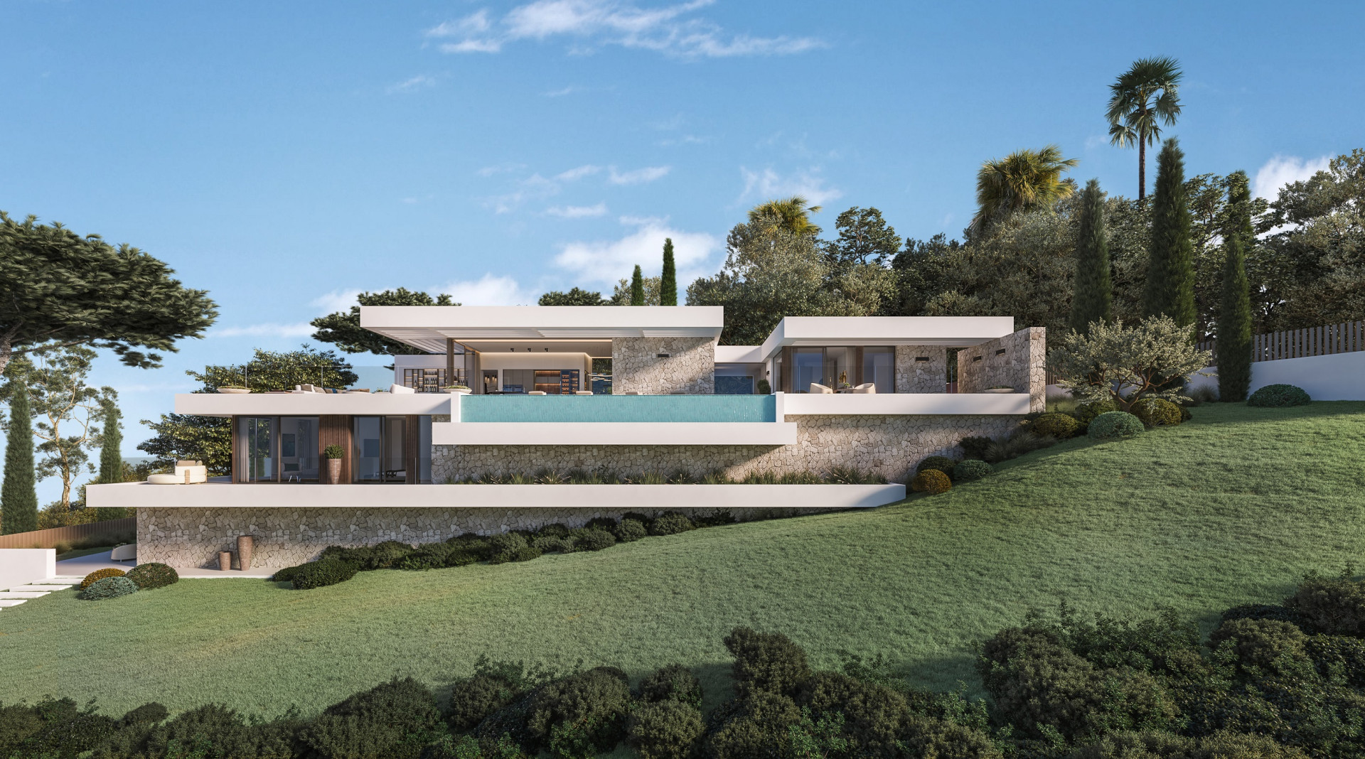 AVAILABLE FOR SALE - La Reserva de la Cala Golf: New build contemporary villas with sea views for sale, Mijas, Spain