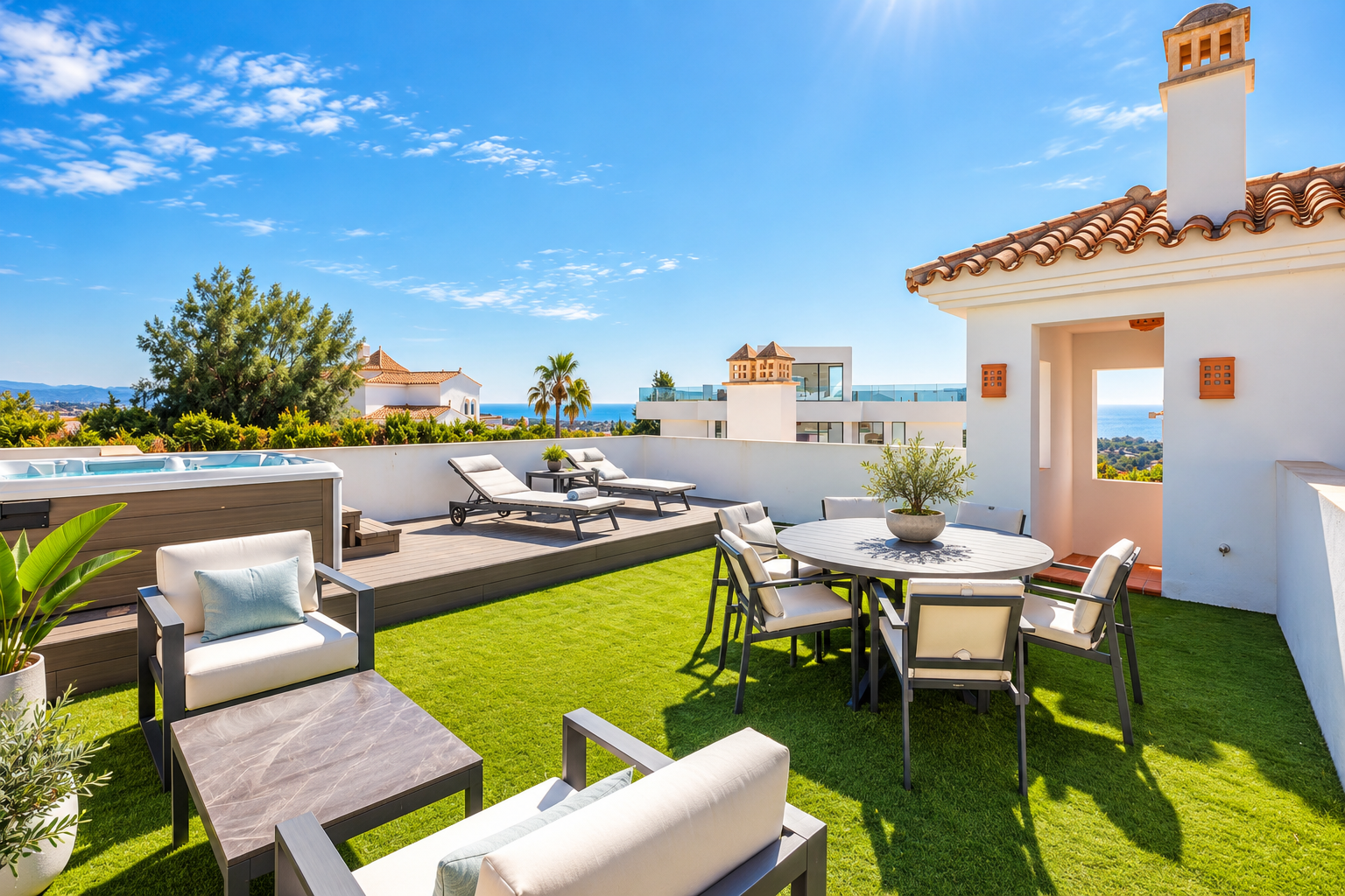 Exklusives 3-Schlafzimmer-Penthouse in Paraíso Pueblo – Benahavís