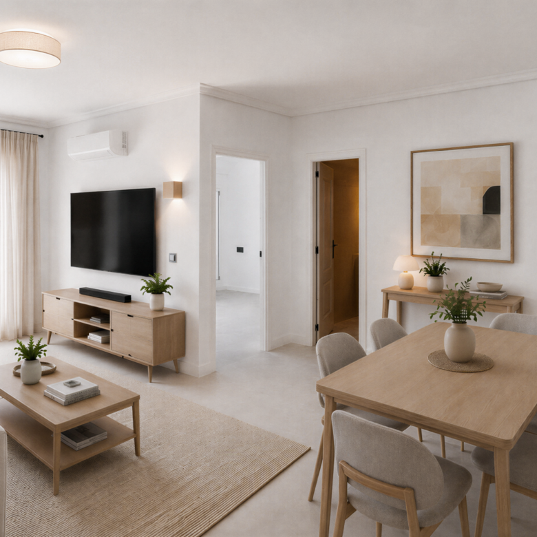Geräumiges renoviertes Apartment in La Maestranza – 3 Schlafzimmer, private Garage & 24-Stunden-Sicherheitsdienst in Nueva Andalucía