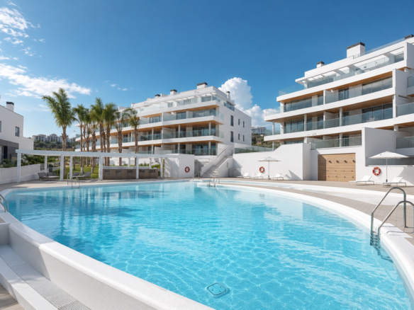 Luxury 2-Bedroom Apartment with Panoramic Sea Views in One Residences, Calanova Golf