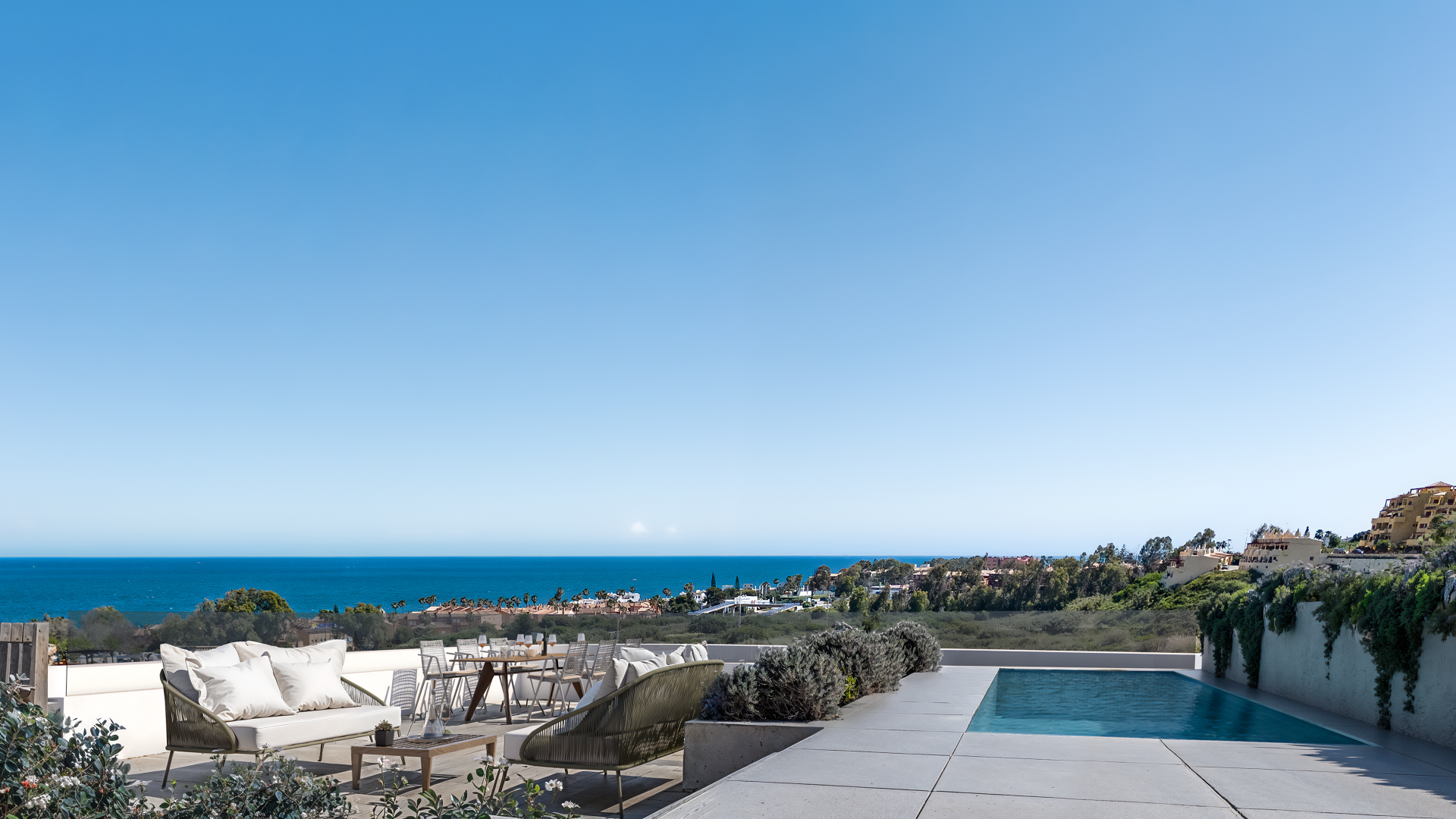 New-Build Penthouse with Private Pool and Spectacular Sea Views in Los Hidalgos, Manilva