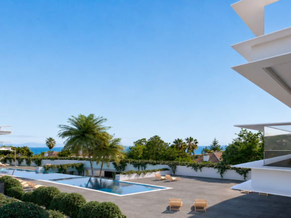 New-build penthouse with private pool and spectacular sea views in Los Hidalgos, Manilva