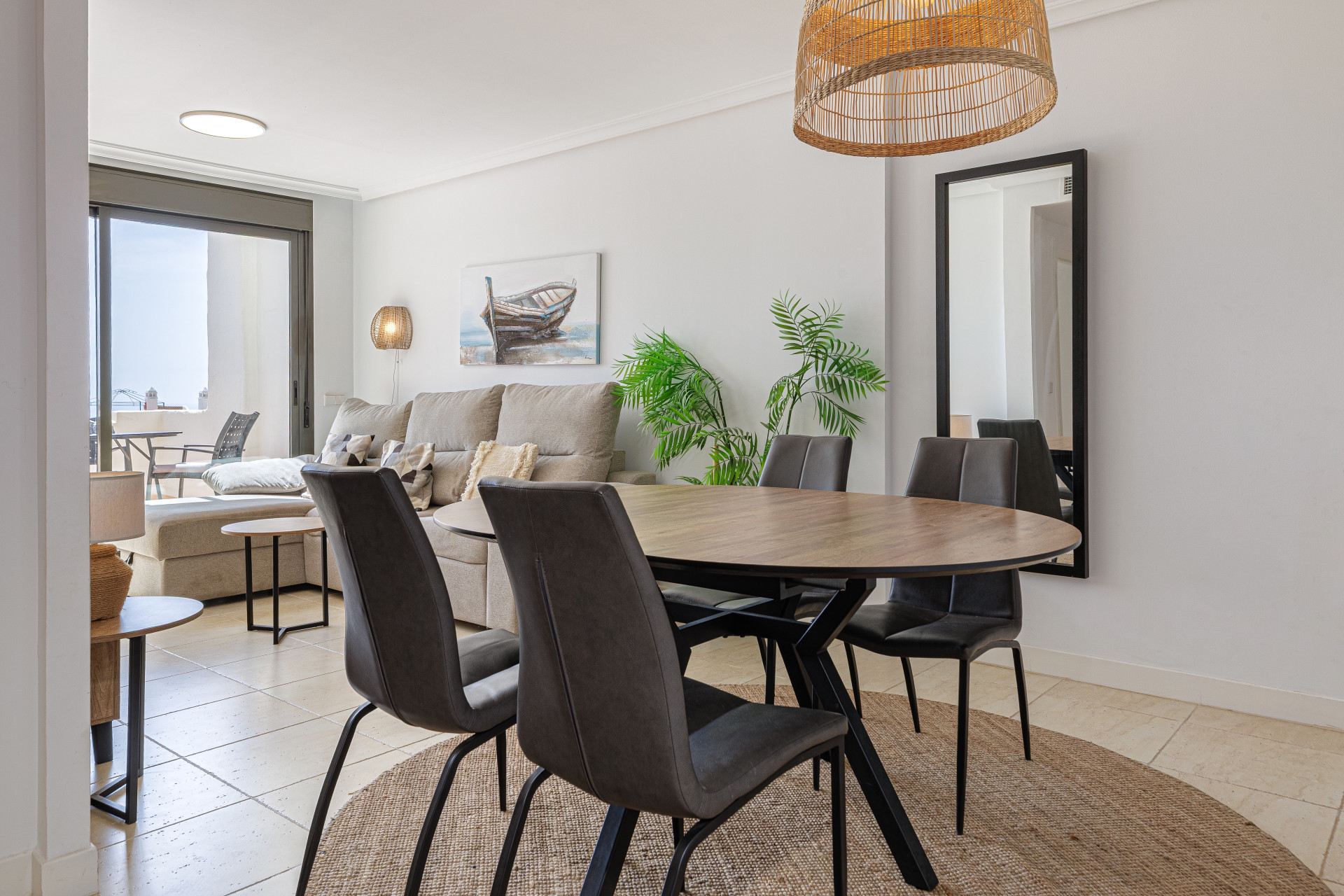 Panoramic Sea View Apartment in Sunset Golf, Estepona