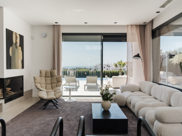 Refurbished South-Facing Villa with Sea Views