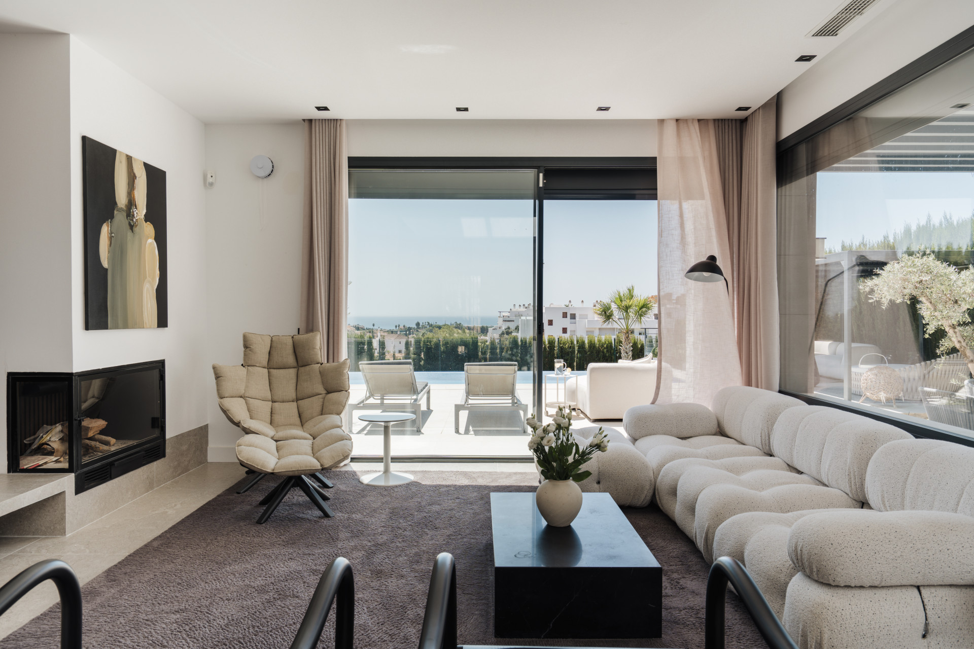 Refurbished South Facing Villa with Sea Views