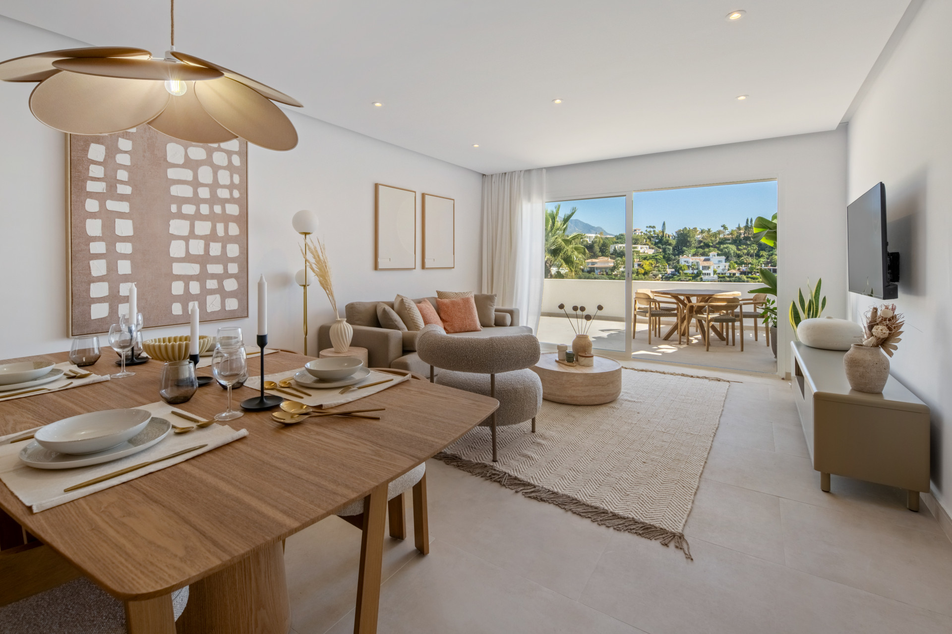 Stilvolle Zwei-Zimmer-Wohnung in Mirador La Quinta