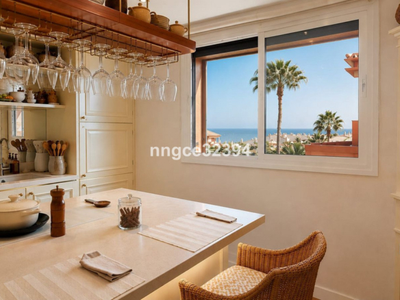 Top-Floor Designer Apartment on Marbella's Golden Mile | Sea Views, Terrace, Garage & Storage