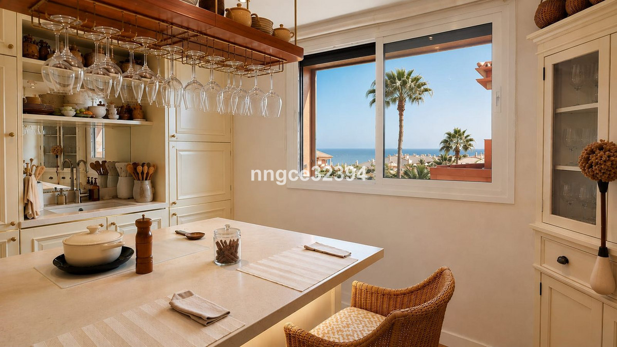 Top Floor Designer Apartment on Marbellaampaposs Golden Mile Sea Views Terrace Garage amp Storage