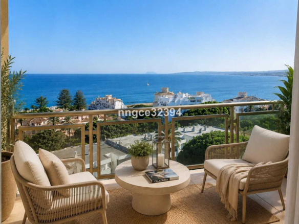 Totally Reformed Top-Floor Apartment with Panoramic Sea Views Over Estepona Marina & Playa del Cristo/Playa Seghers