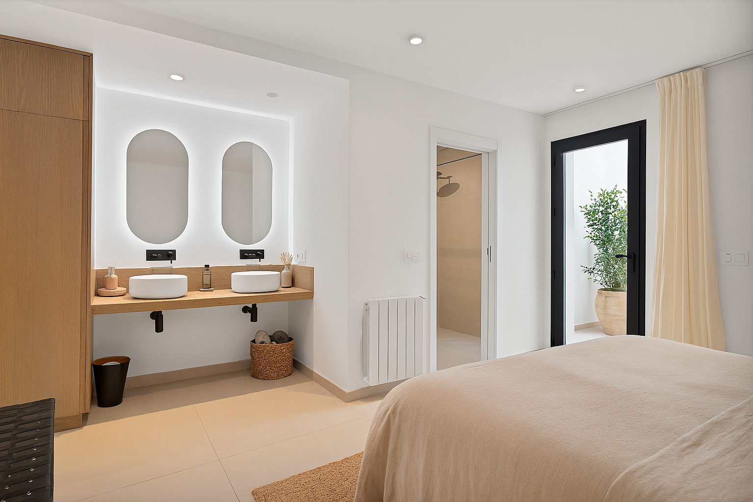Wunderschon renovierte Erdgeschosswohnung im Herzen von Estepona