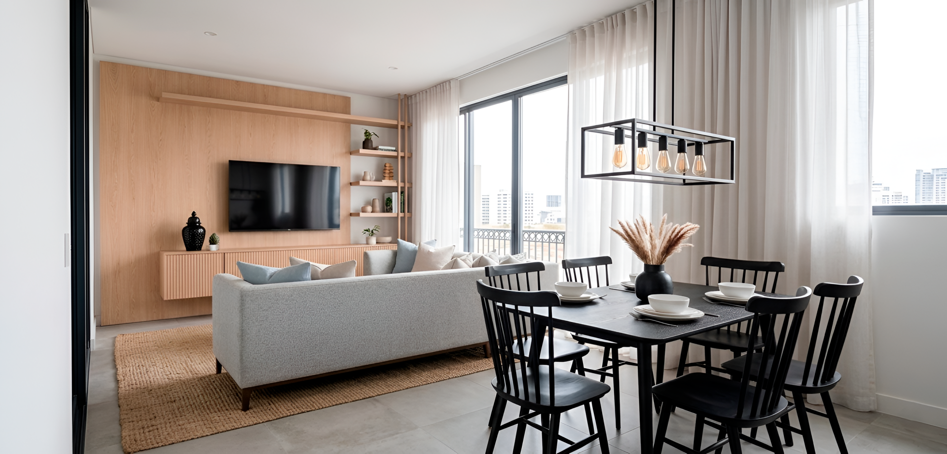 2 bedrooms · First floor · Very bright