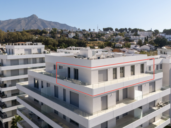 Brand-new penthouse, built in 2026 and sold unfurnished in the heart of La Campana