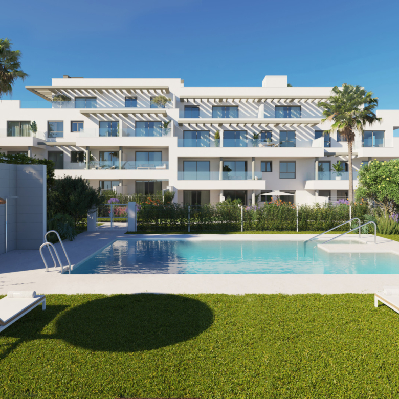 Contemporary Apartment for sale in Mijas Costa within walking distance of the beach