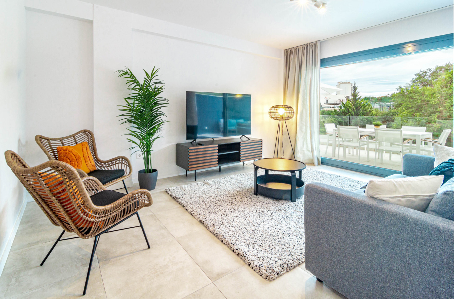 Contemporary Two Bedroom Apartment with Expansive Terrace and Resort Style Living