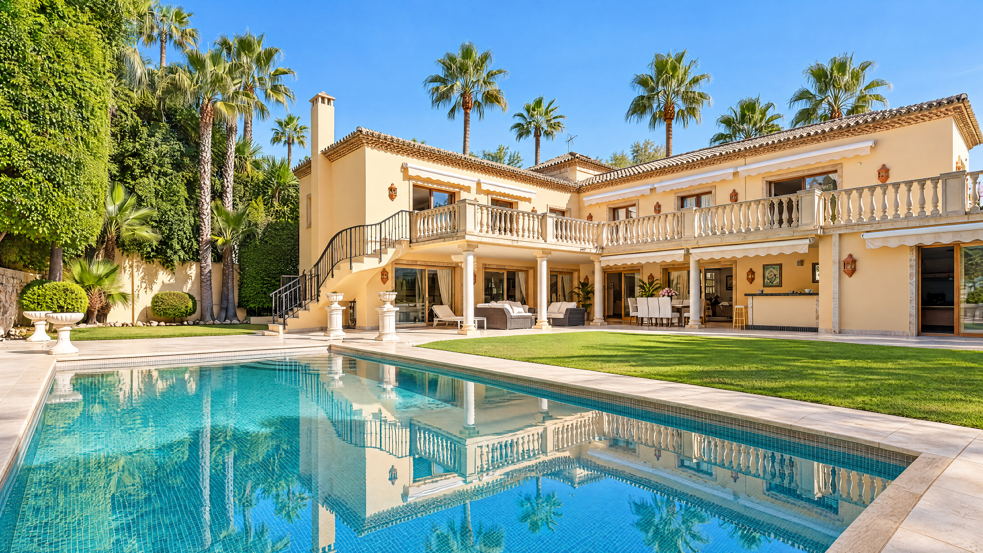 Elegant Mediterranean Villa with Private Pool in Nueva Andalucía, Marbella