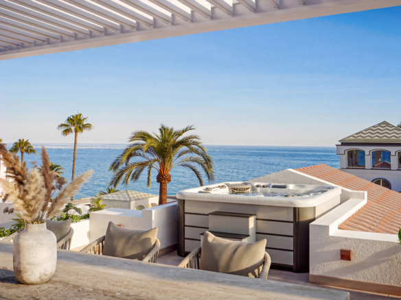 FIRST LINE BEACH PENTHOUSE - DOMINION BEACH - ESTEPONA