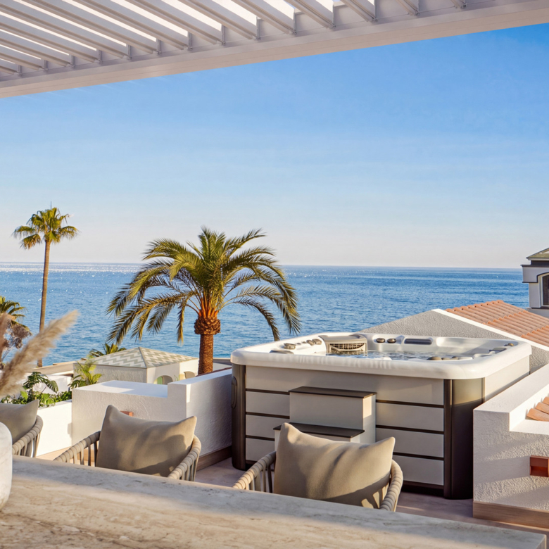 FIRST LINE BEACH PENTHOUSE - DOMINION BEACH - ESTEPONA