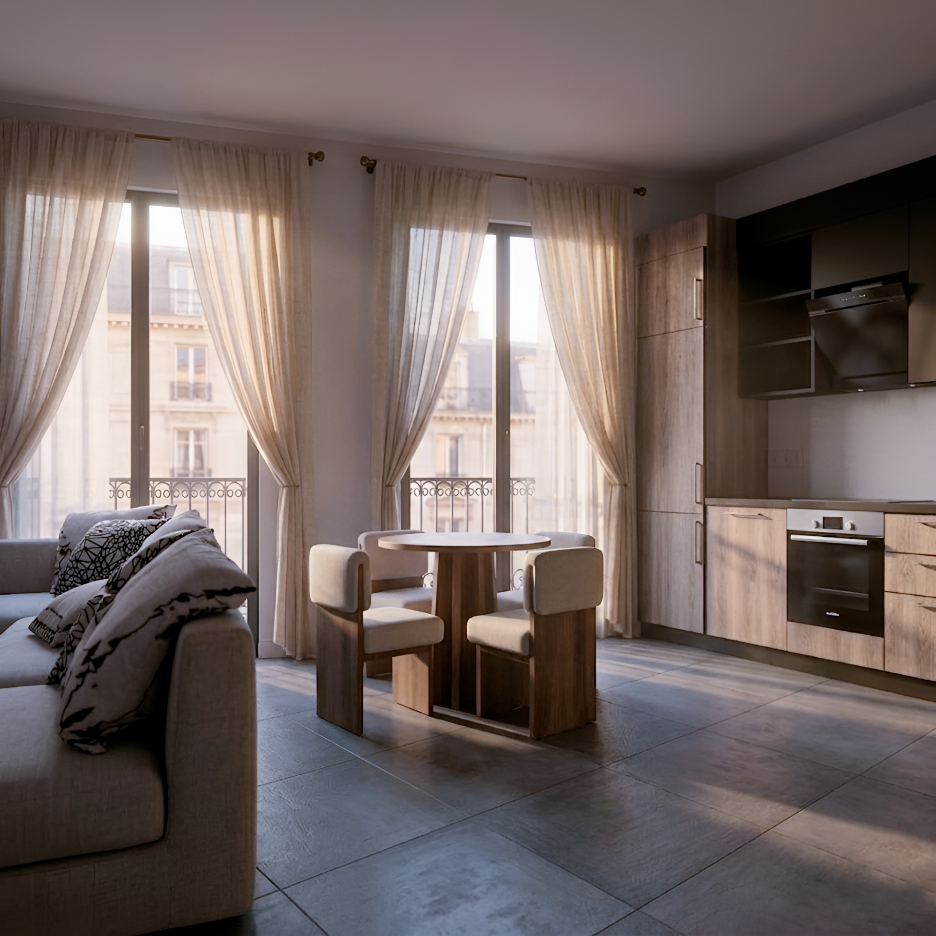 Galaxia 31 1 bedroom · First floor · Clear layout