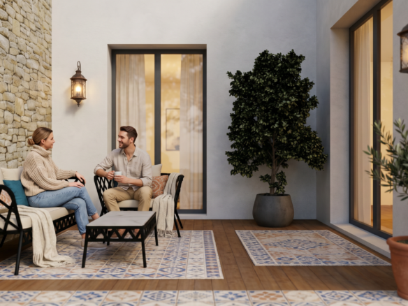 Galaxia 31 - 2 Schlafzimmer · Erdgeschoss · Privater Patio ~25 m²
