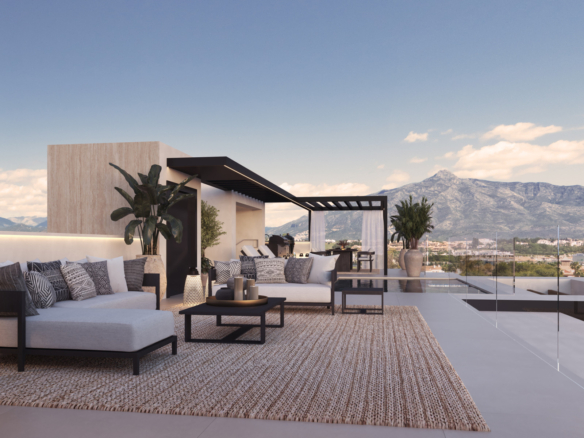 Impressive contemporary villas in Cortijo Blanco, next to Puerto Banús · Under construction!