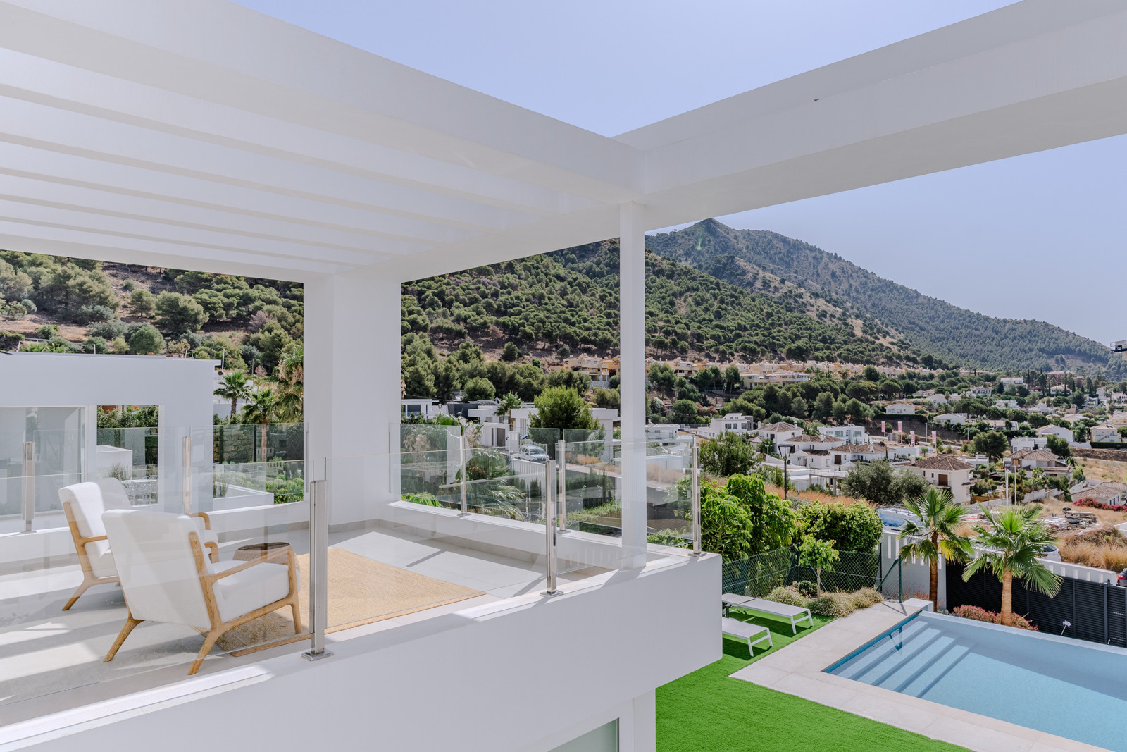 Luxury Villa in Mijas with Panoramic Sea & Mountain Views