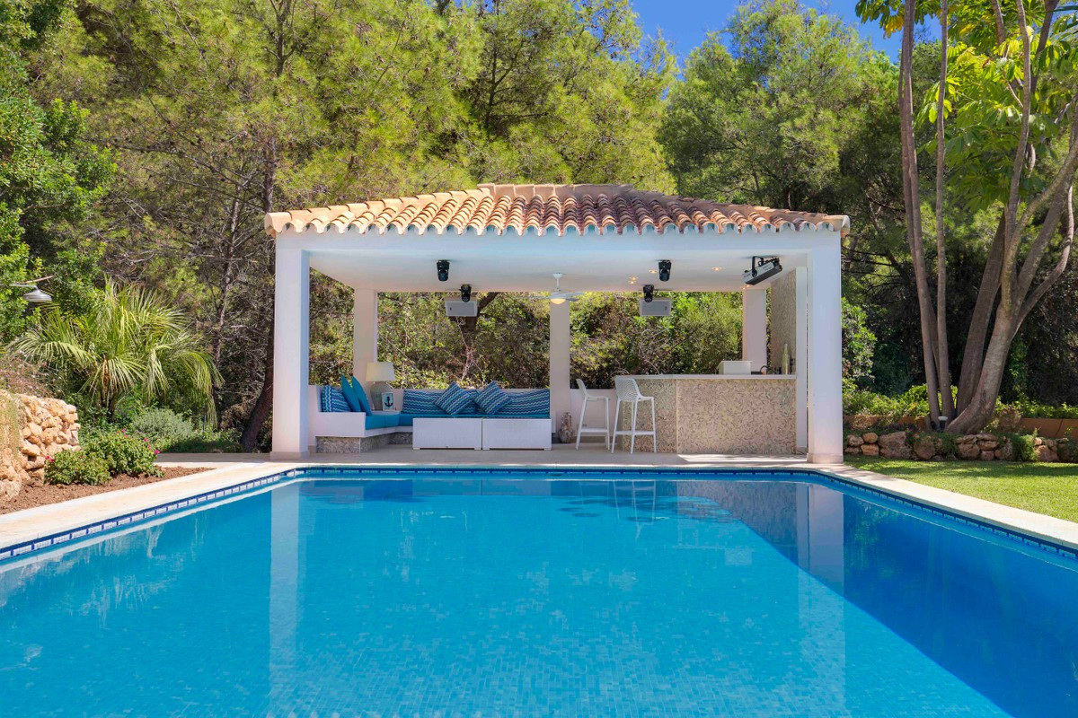 Luxus Duplex Villa 6 Schlafzimmer Golden Mile mit Privatpool Meerblick Berglage