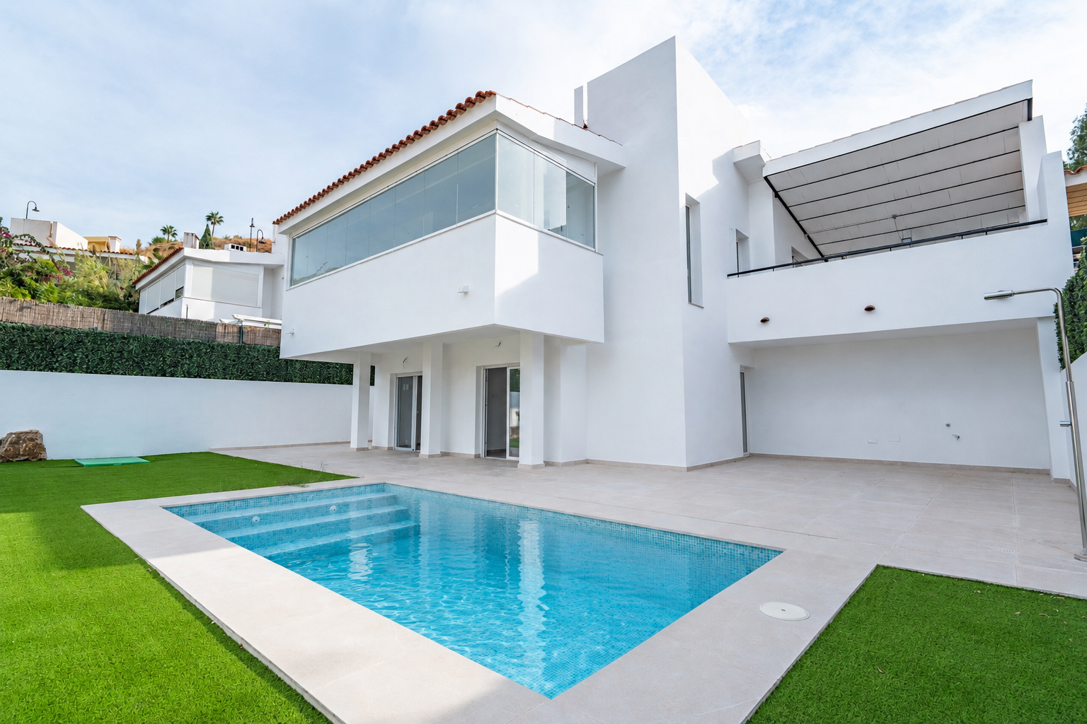 New build villa with beautiful views in Mijas Pueblo 4
