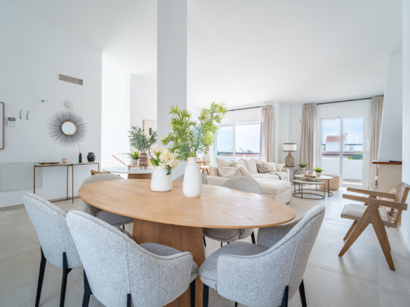 New build villa with sea views in Mijas Pueblo