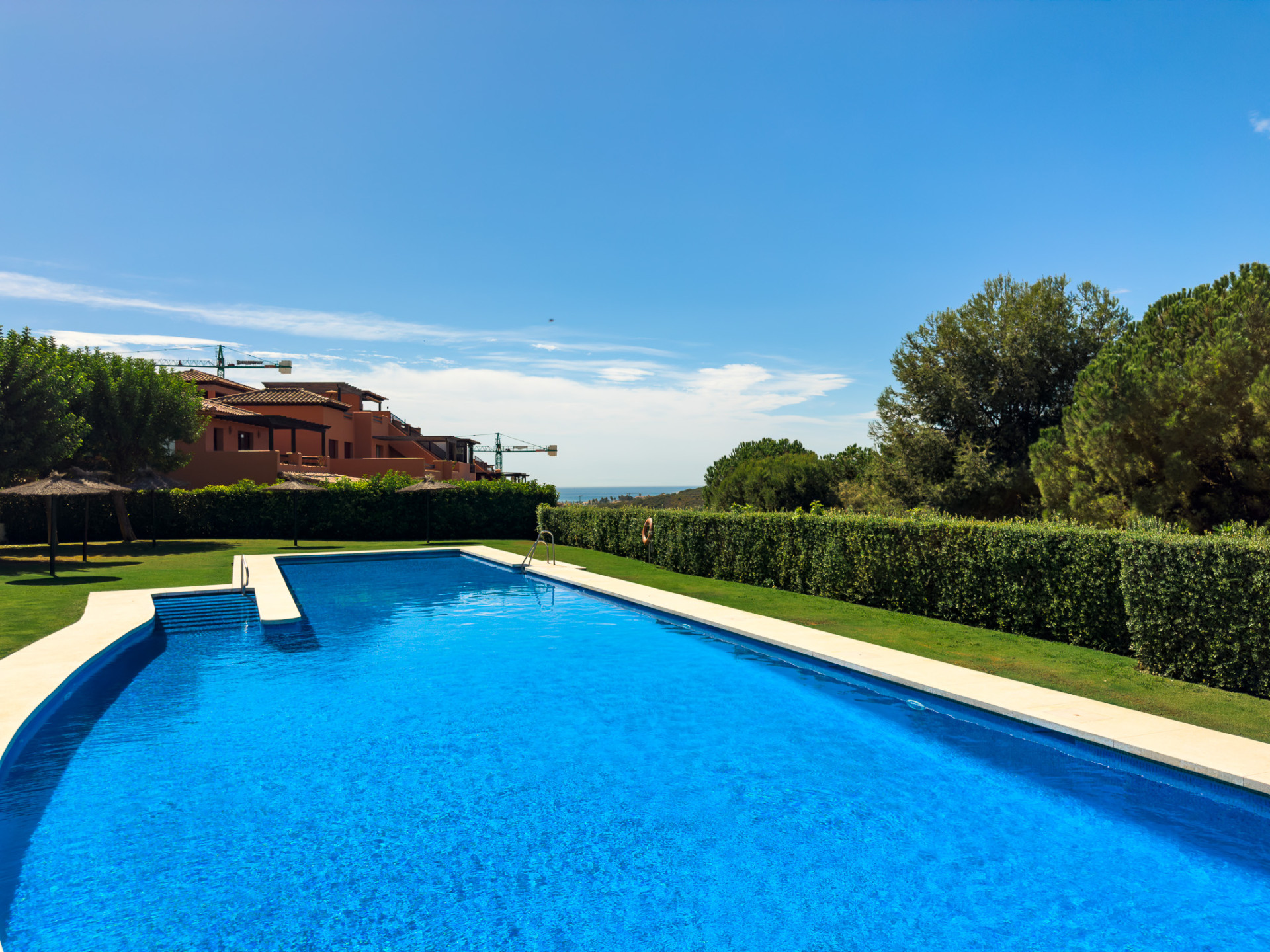 PENTHOUSE WITH LARGE TERRACE SOLARIUM AND OPEN VIEWS INCLUDING SIDE SEA VIEWS