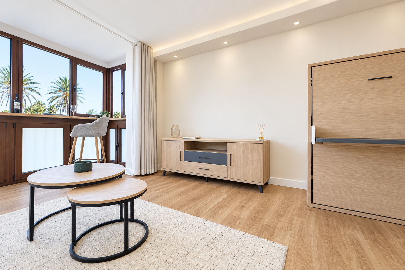 REFORMED STUDIO WITH TOURIST LICENCE – JUST 2 MINUTES FROM THE BEACH!