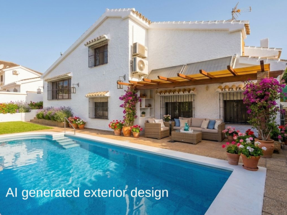 Rare 3-bedroom villa in central Fuengirola