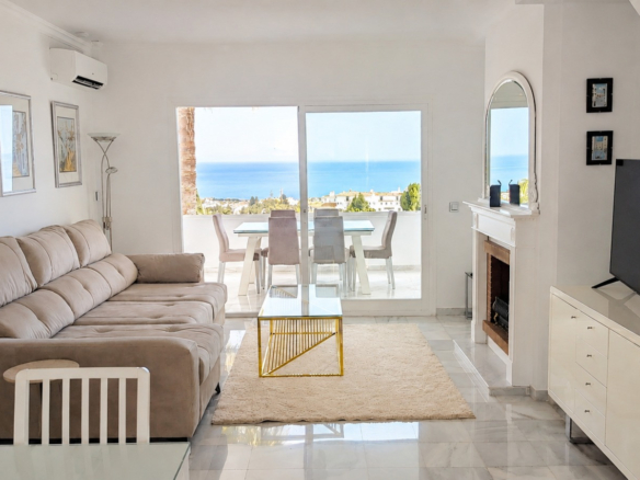 Spectacular Duplex Penthouse for Sale in Calahonda with Panoramic Mediterranean Sea Views