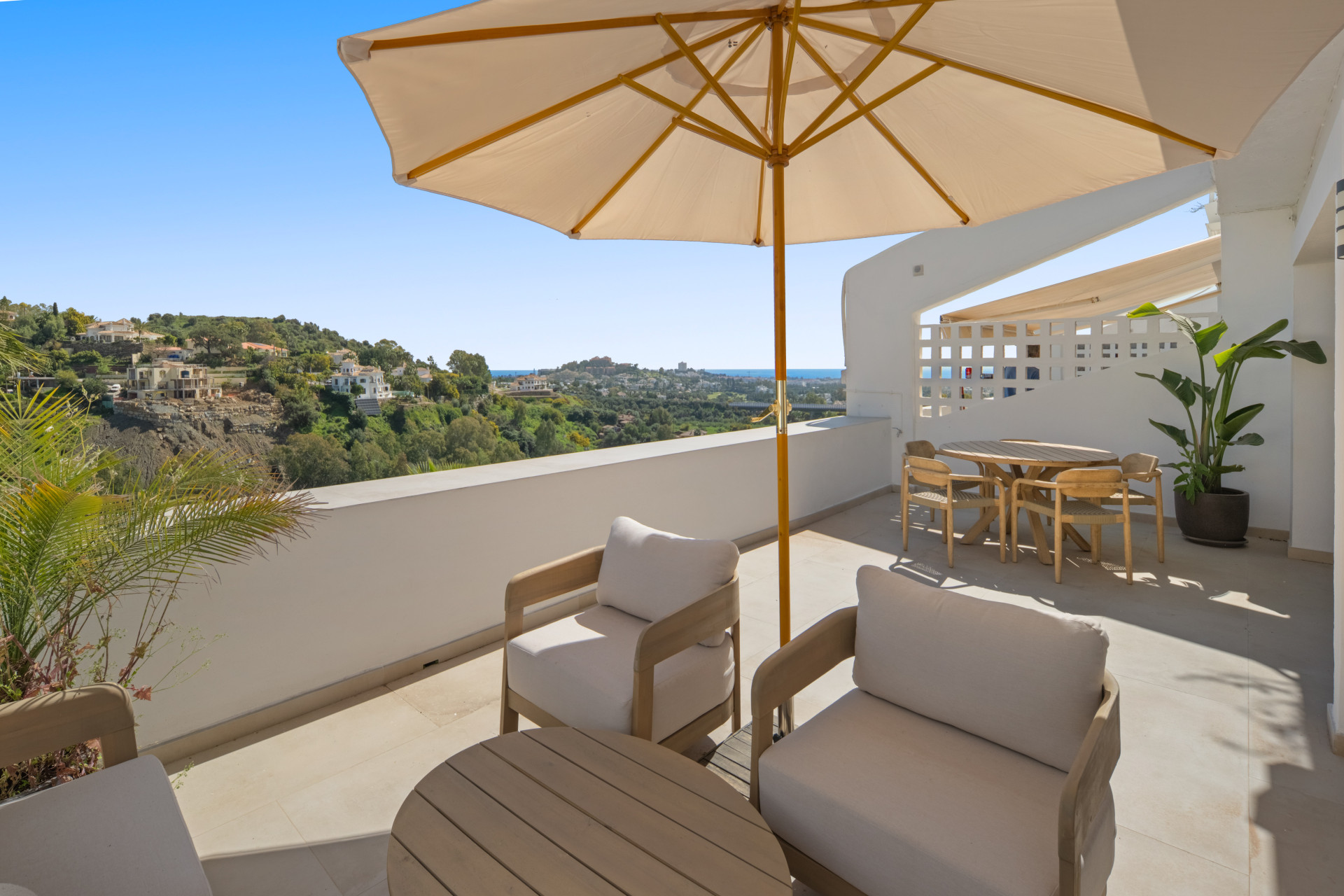 Stilvolle Zwei-Zimmer-Wohnung in Mirador La Quinta