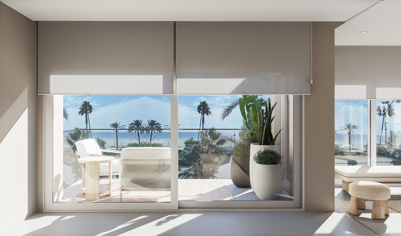 Stunning first line apartment in Estepona Center