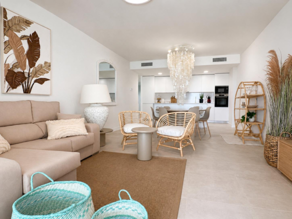 Stylish three-bedroom garden apartment