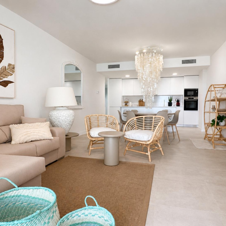 Stylish three-bedroom garden apartment